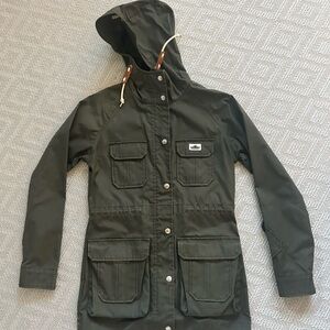Penfield Dark Green Jacket with Hood
